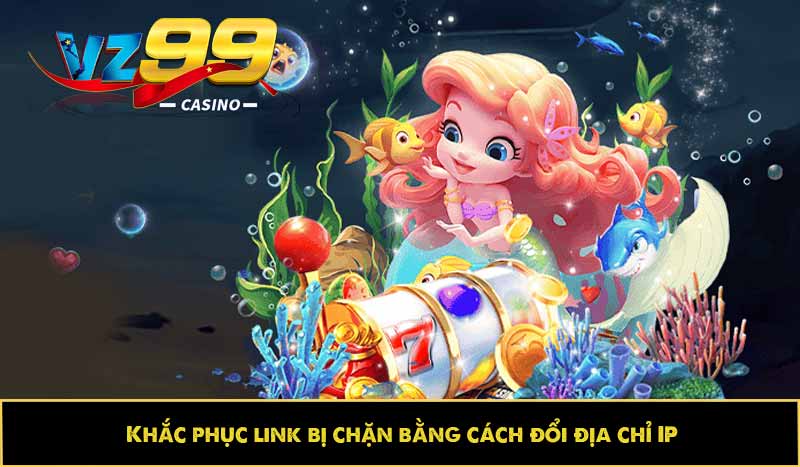 Link VZ99 bị chặn do đâu? Cách khắc phục nhanh như nào? 7 Khắc phục link bị chặn bằng cách đổi địa chỉ IP